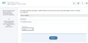 e-Devlet Okul Yardım Parası Başvurusu