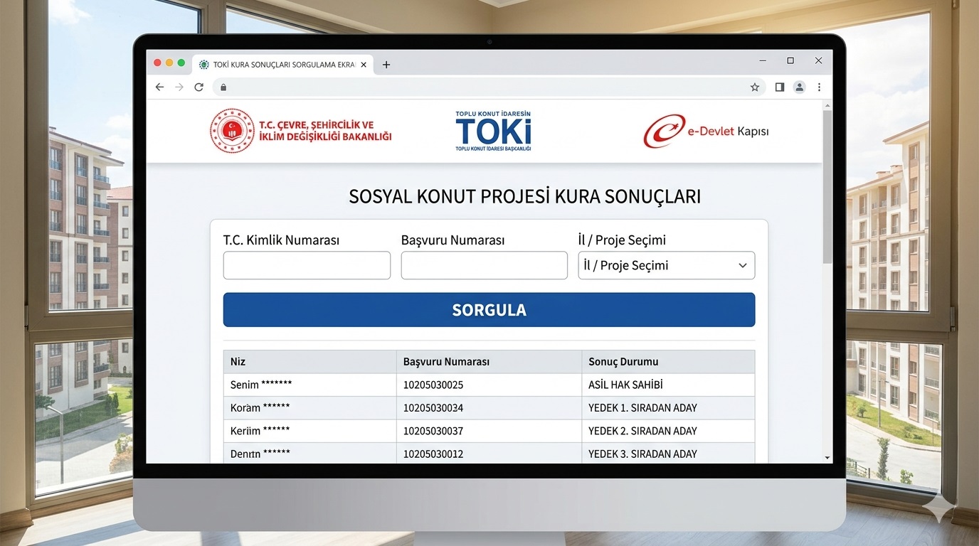TOKİ Kura Sonuçları