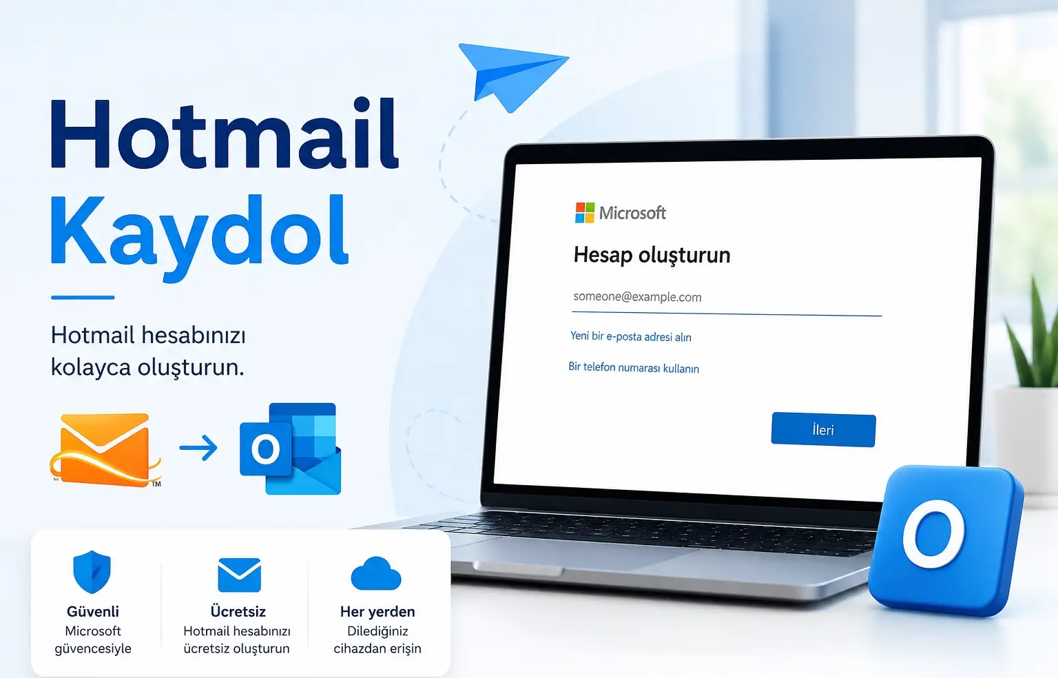 Hotmail Kaydol