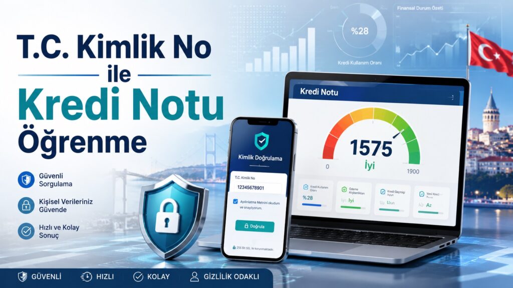 T.C. Kimlik No ile Kredi Notu Öğrenme