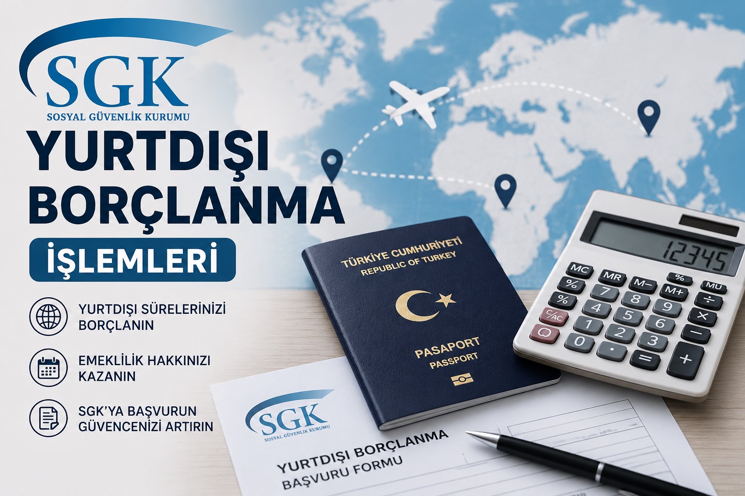 SGK Yurtdışı Prim Borçlanması